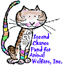 Scratch, mascat for the Second Chance Fund for Animal Welfare, Inc.